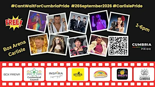 Cumbria Pride present Carlisle Pride 2026