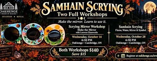 Samhain Scrying: Make the Mirror + Learn to Read It