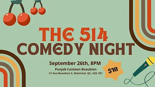 Le 514 Comedy night: A standup show