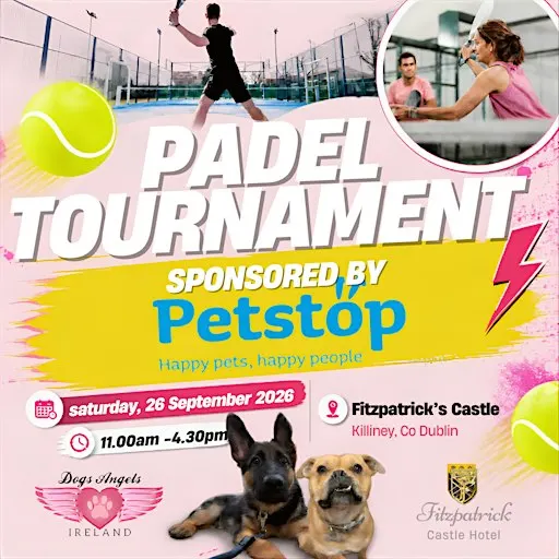 Dogs Angels Padel Tournament (SPONSORED BY PETSTOP)