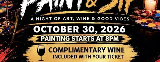 Paint & Sip: A Night of Art, Wine & Good Vibes
