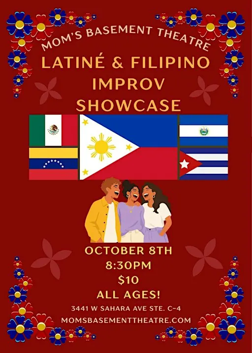 Latiné and Filipino Improv Showcase @ Mom's Basement Theatre