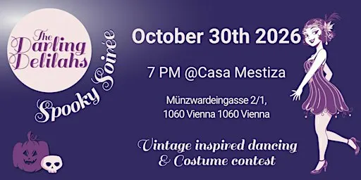 The Spooky Soirée hosted by the Darling Delilahs