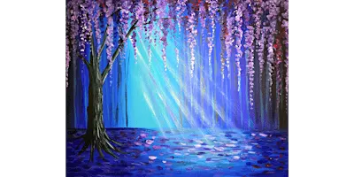 Wisteria Wonderland - Paint and Sip in Houston | Classpop!™