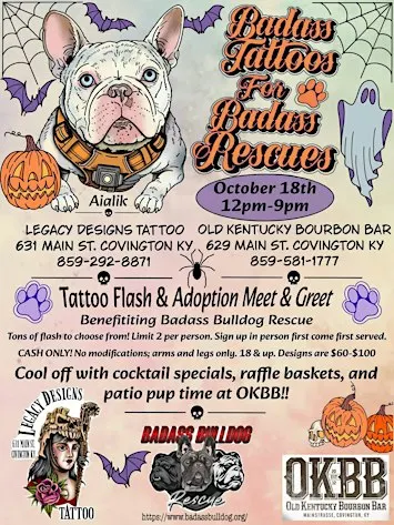 Badass Tattoos for Badass Bulldogs