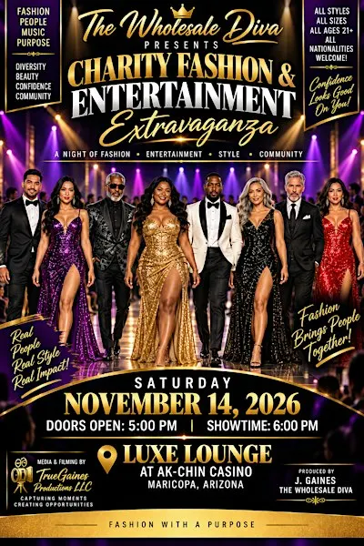 CHARITY AND FASHION EXTRAVAGANZA