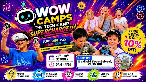 Farnham October Half Term Tech Camp