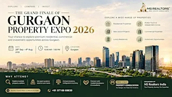 Gurgaon Property Expo – Get Your FREE 1-to-1 Property Consultation
