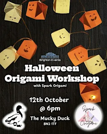 Halloween Origami Workshop: Lantern Lights