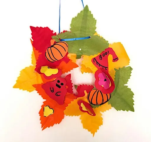 Halloween deurhanger maken (7+)