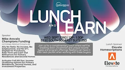 Lunch & Learn - Uncommon & Unique Income Types