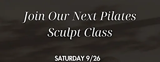 Pilates x Sculpt