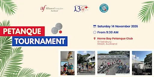 Petanque Tournament 2026