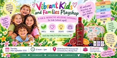 Vibrant Kids Playshop – Essential Oils, Mindfulness, Movement & Fun!