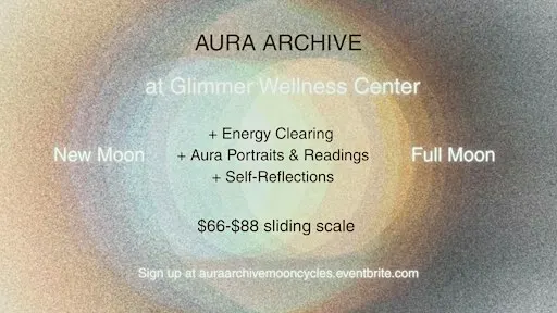 New Moon and Full Moon Aura Portraits and Readings