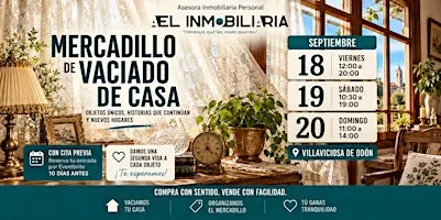 MERCADILLO de VACIADO de CASA