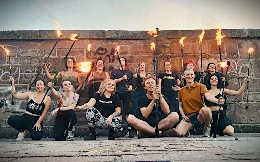 Fire Dancing - Level 2: Fans, Staff & Sword