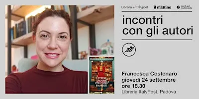 INCONTRI CON GLI AUTORI | Incontro con Francesca Costenaro