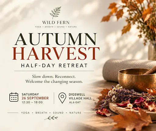 Yoga - Autumn Half-Day Retreat