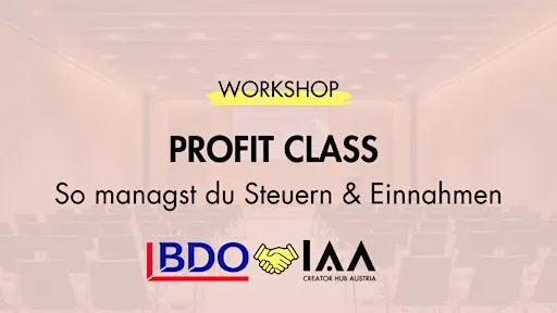Steuern für Creator & Influencer mit der BDO