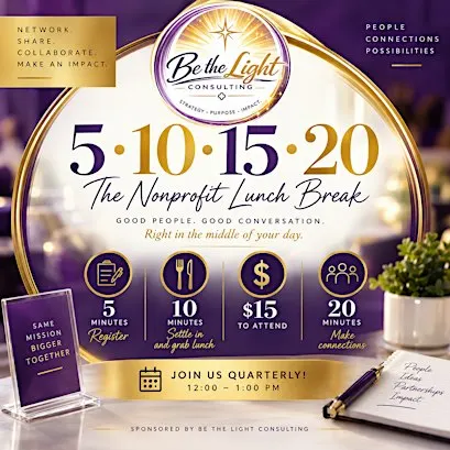 5-10-15-20: The Nonprofit Lunch Break