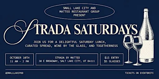 Strada Saturdays