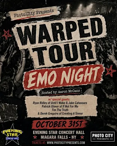 Warped Tour Emo Night - Niagara Falls, NY