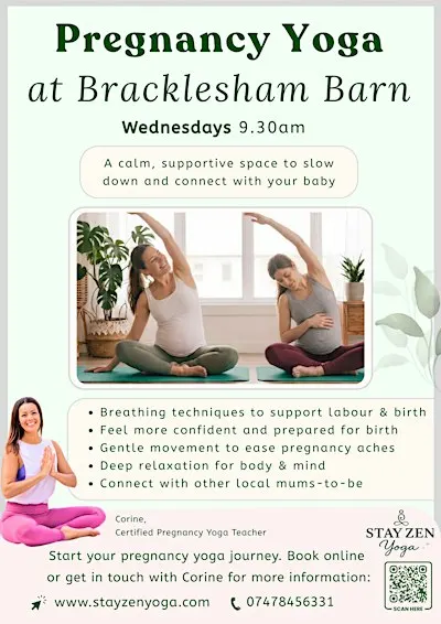 Pregnancy Yoga- Bracklesham Barn