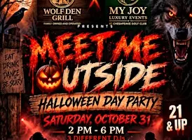MEET ME OUTSIDE HALLOWEEN DAY PARTY