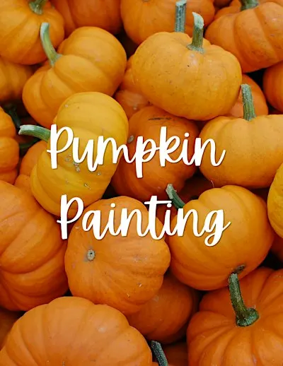 Kids Activity: Pumpkin Painting
