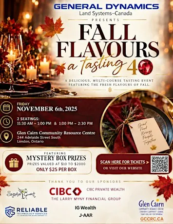 presents: Fall Flavours…a Tasting!
