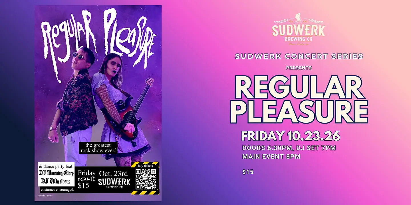 Sudwerk Brewing Concert Series | Regular Pleasure - Rock and Roll Concert