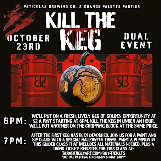 Paint Pumpkins at Peticolas Brewing