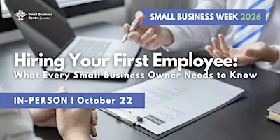 Hiring Your First Employee - October 22nd, 2026