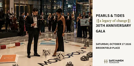 Pearls & Tides: Safe Haven Foundation's 30th Anniversary Gala