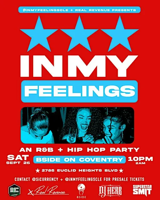 In My Feelings (R&B + HipHop Party) | SAT. SEPT 26TH @ Bside | 10PM