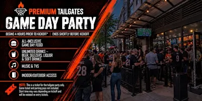 Premium Tailgate Party: Cincinnati Bengals vs. Kansas City Chiefs