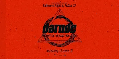 DARUDE | Halloween at Fulton 55 | Oct. 31