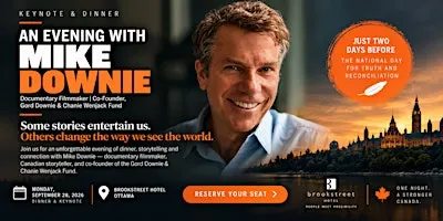 An Evening with Mike Downie: Stories That Shape a Nation