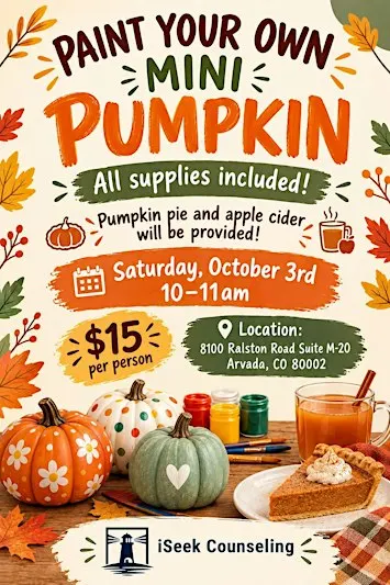 Paint Your Own Mini Pumpkin