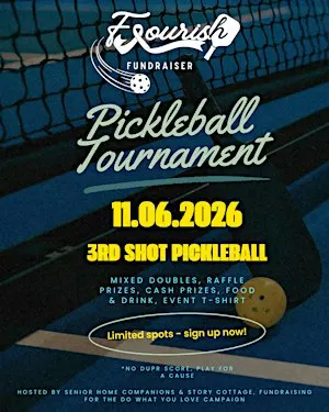 Flourish Fundraiser Pickleball Tournament