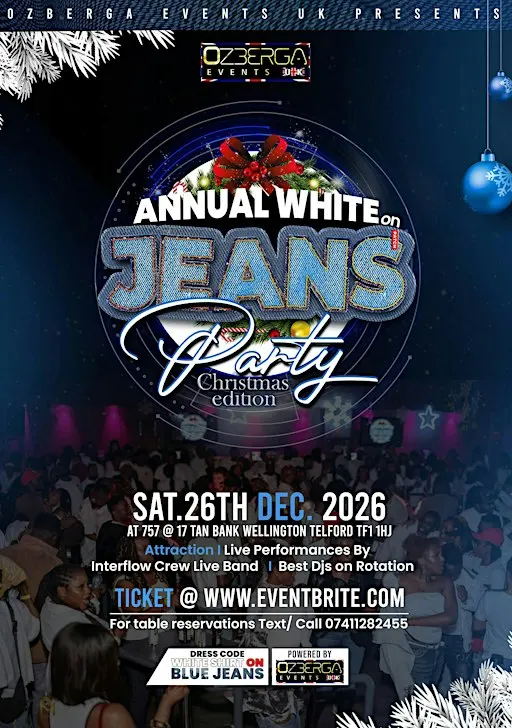 WHITE ON JEANS PARTY (2026)