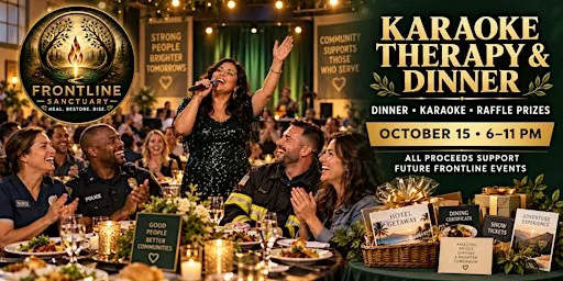 Karaoke Therapy & Dinner: A Frontline Sanctuary Fundraiser