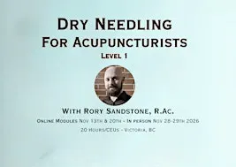Dry Needling for Acupuncturists - Level 1
