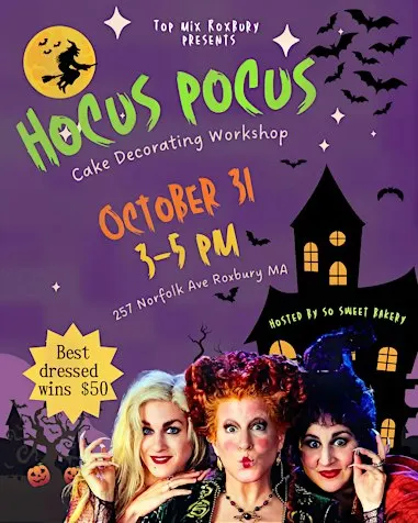 Halloween Cake Decorating Class - ages 6+