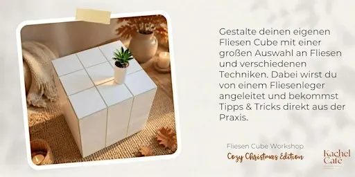 Design Fliesen Cube Workshop