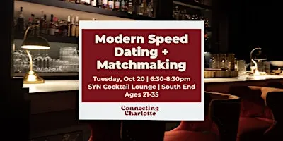 Modern Speed Dating + Matchmaking | 21-35 | Hetero Matches