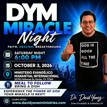 David Yanez Ministries Miracle Night