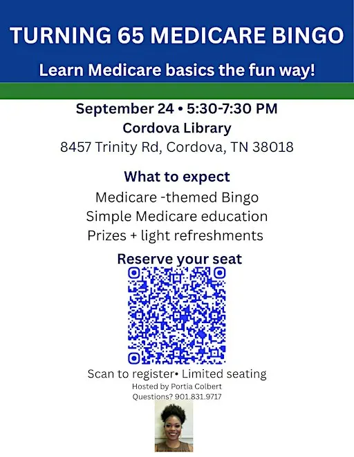 Turning 65 Medicare Bingo