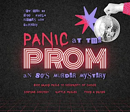 Panic at the Prom 80s Murder Mystery